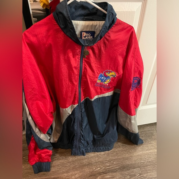 Vintage Kansas University Windbreaker - Picture 1 of 5